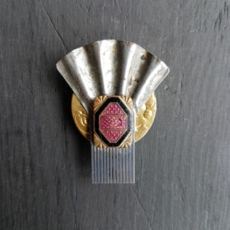Recycle broche "Svanesang"