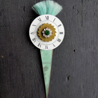 Recycle broche "Glitter"