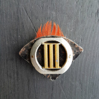 Recycle broche "III"