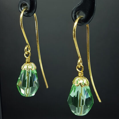 Crystal Drop - klar grøn - Billede 2