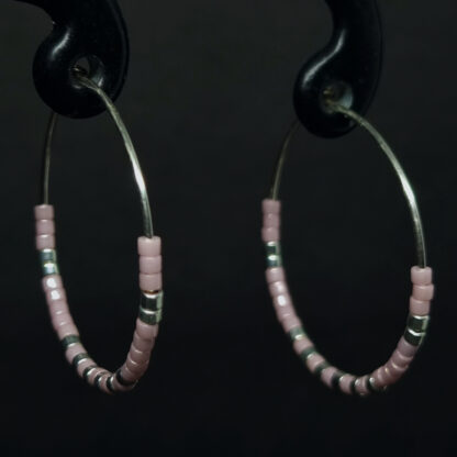 Hoop Delica #2 - lys rosa