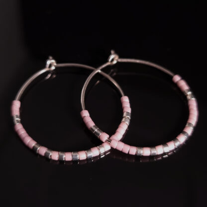 Hoop Delica #2 - lys rosa - Billede 2